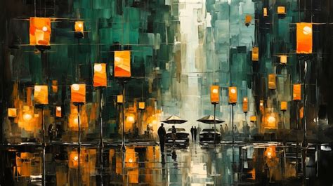  Nightfall: Reflections on Bangkok - A Haunting Tapestry Woven From the City’s Neon-Drenched Soul